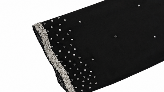 Abaya Noir Crystal