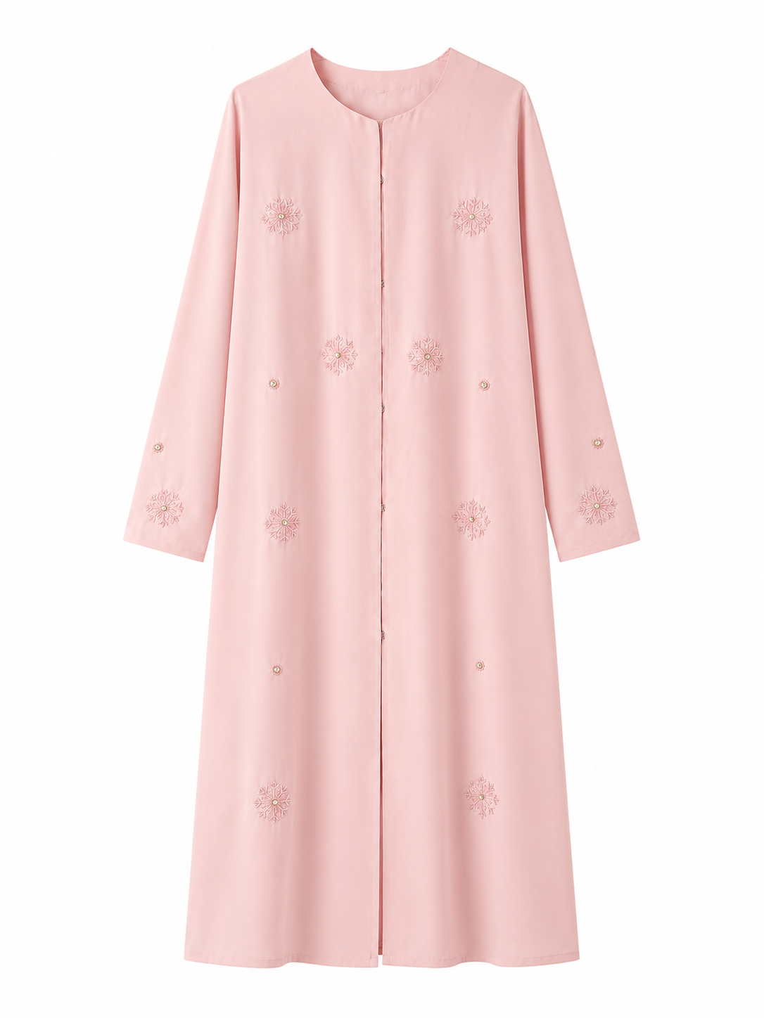 Abaya rosa perla