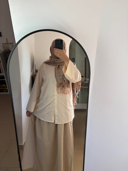 Butter yellow blouse
