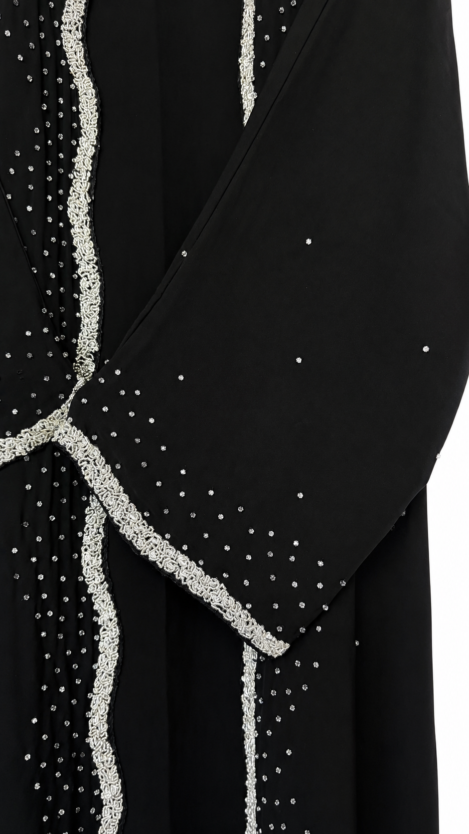 Abaya Noir Crystal
